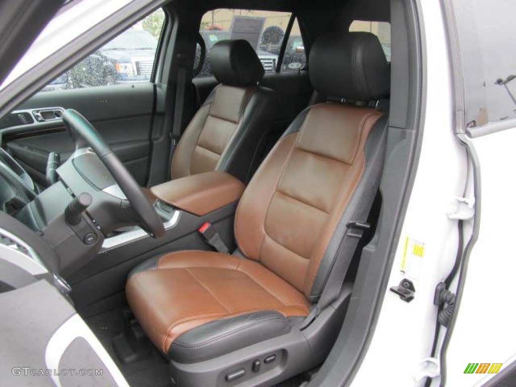 Pecan/Charcoal Interior 2011 Ford Explorer Limited 4WD Photo #65148582