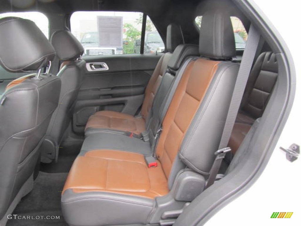 Pecan/Charcoal Interior 2011 Ford Explorer Limited 4WD Photo #65148588