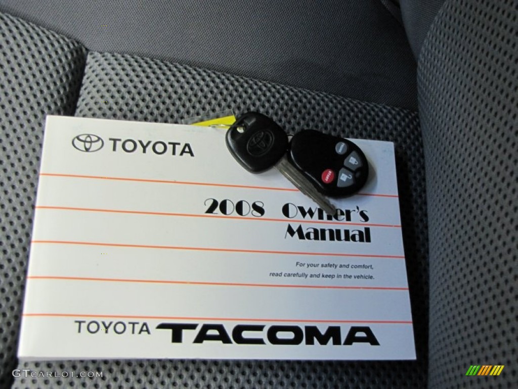 2008 Tacoma V6 TRD Sport Double Cab 4x4 - Silver Streak Mica / Graphite Gray photo #36