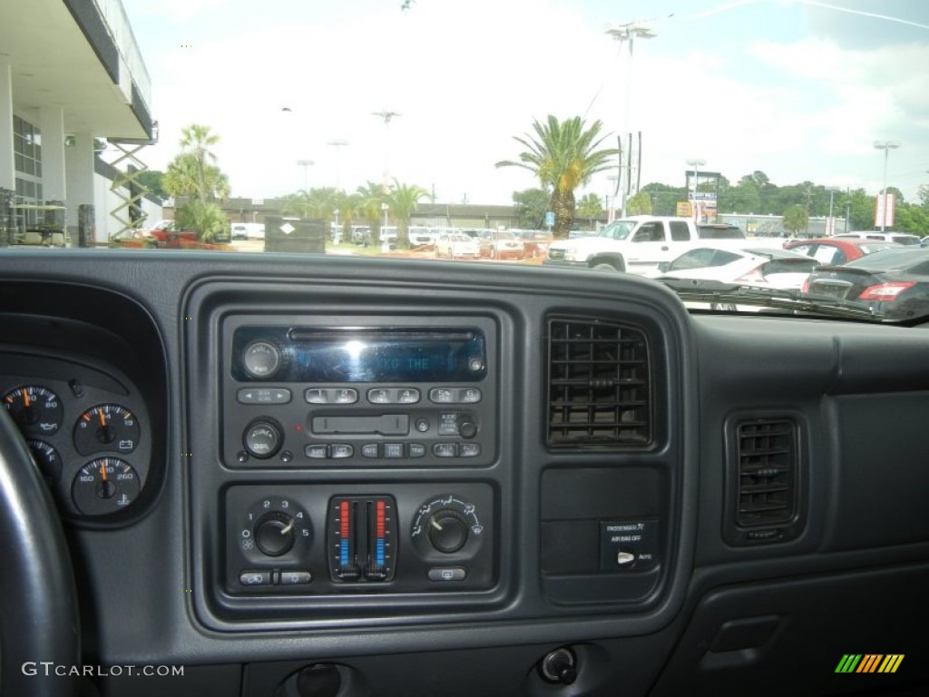 2004 Sierra 1500 SLE Extended Cab - Fire Red / Dark Pewter photo #17