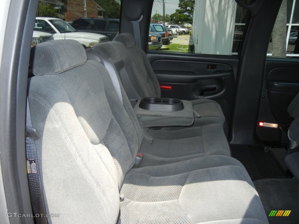 2005 Silverado 3500 LS Crew Cab 4x4 Dually - Silver Birch Metallic / Medium Gray photo #8