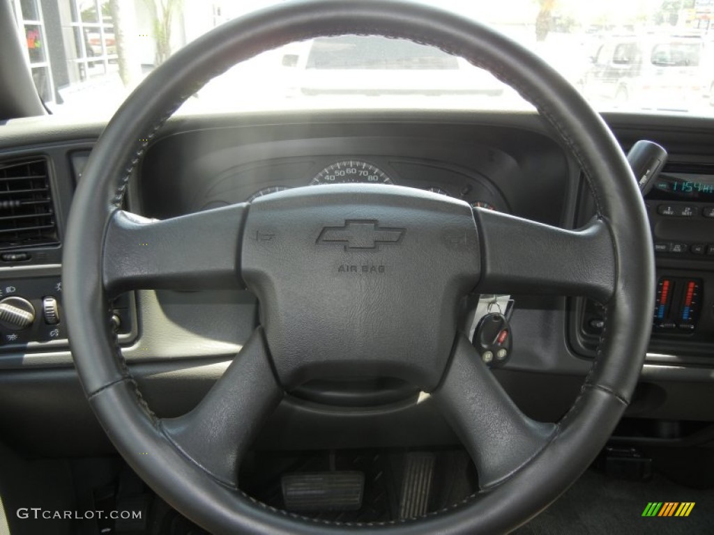 2005 Silverado 3500 LS Crew Cab 4x4 Dually - Silver Birch Metallic / Medium Gray photo #14