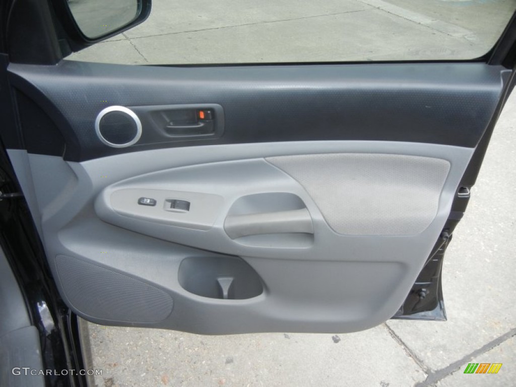 2009 Toyota Tacoma X-Runner Graphite Gray Door Panel Photo #65151570
