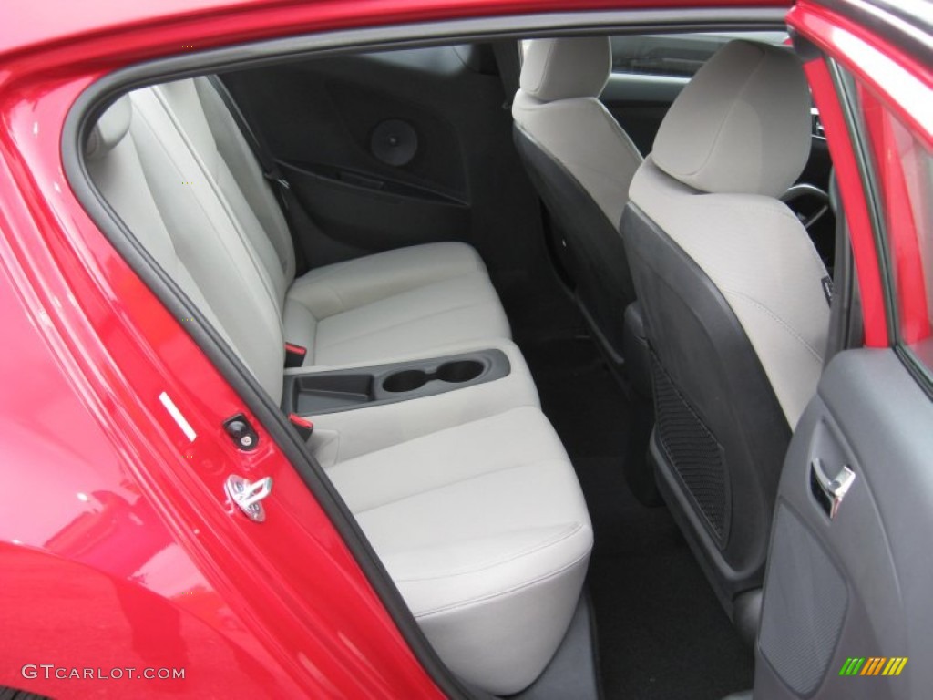 2012 Veloster  - Boston Red / Gray photo #17
