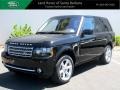 2012 Santorini Black Metallic Land Rover Range Rover Supercharged  photo #1