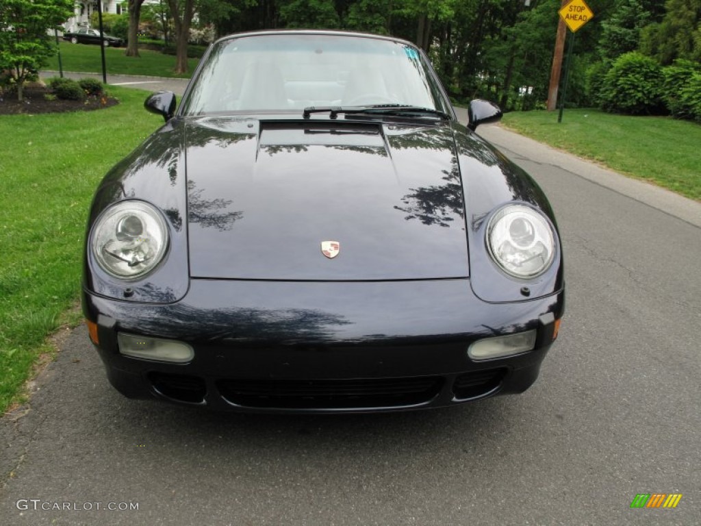 Midnight Blue Metallic 1996 Porsche 911 Turbo Exterior Photo #65154015