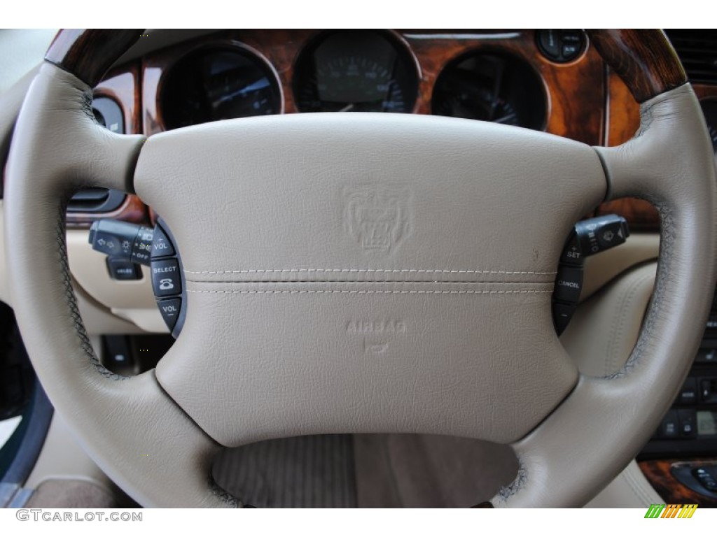 2001 XK XK8 Convertible - British Racing Green Metallic / Cashmere photo #19