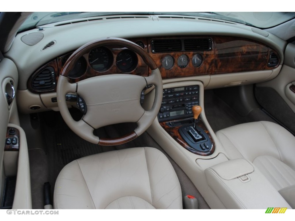 Cashmere Interior 2001 Jaguar XK XK8 Convertible Photo #65154225