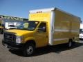 Yellow - E Series Cutaway E350 Commercial Moving Truck Photo No. 3