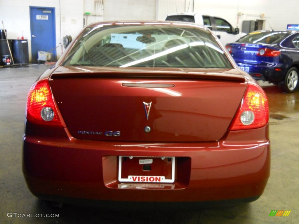 2009 G6 Sedan - Performance Red Metallic / Ebony photo #19