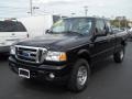 Black - Ranger XLT SuperCab 4x4 Photo No. 1