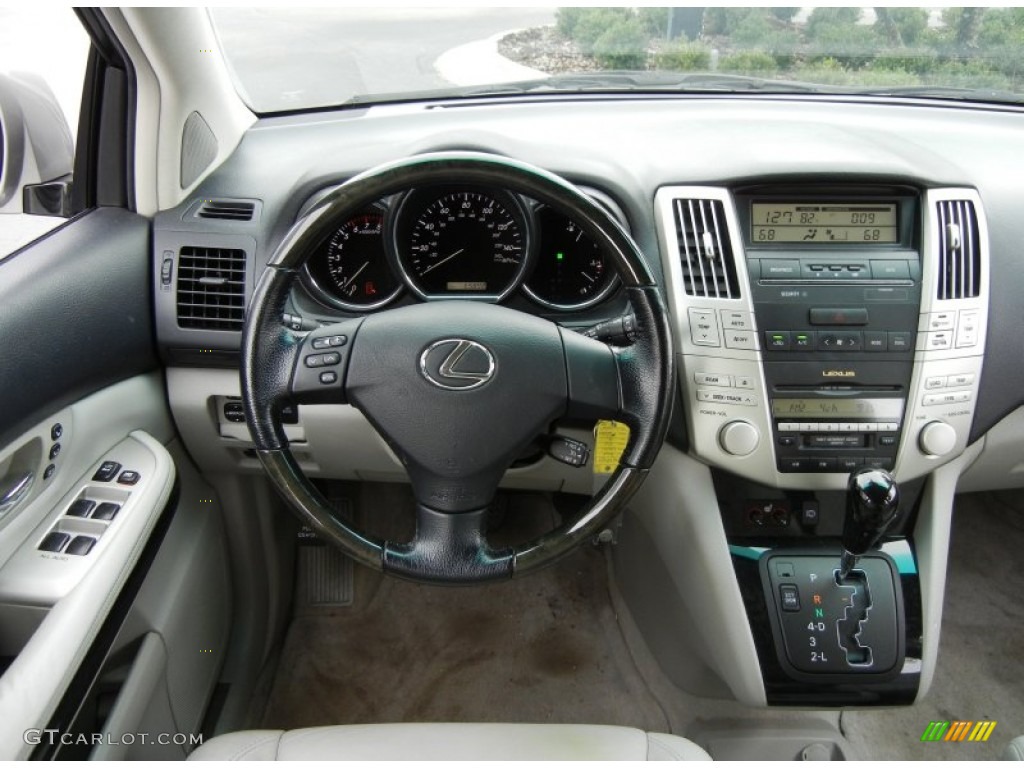 2005 Lexus RX 330 Thundercloud Edition Light Gray Dashboard Photo #65157459