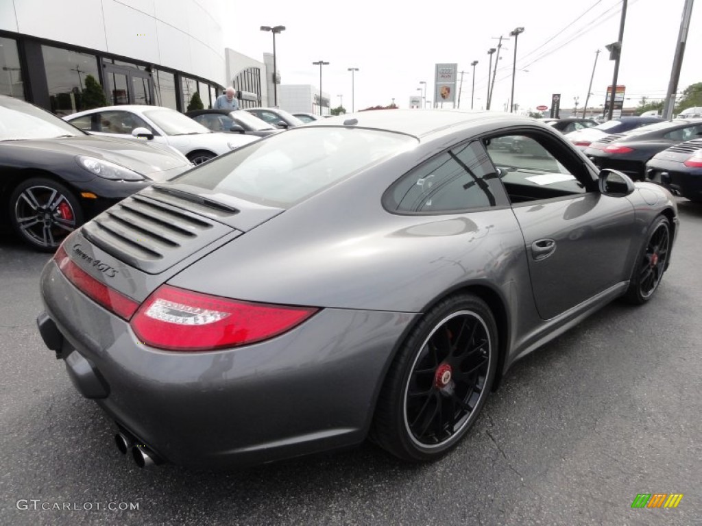 Meteor Grey Metallic 2012 Porsche 911 Carrera 4 GTS Coupe Exterior Photo #65159445