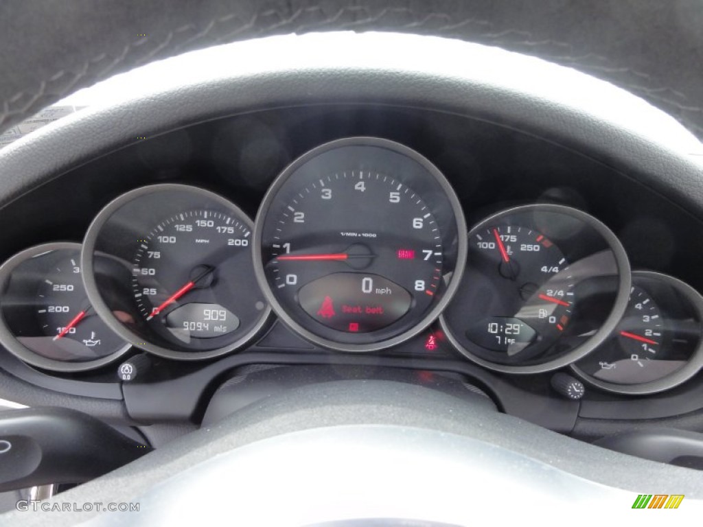2012 Porsche 911 Carrera 4 GTS Coupe Gauges Photo #65159700