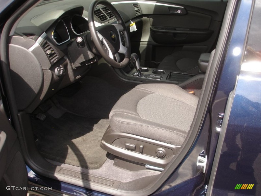 2012 Traverse LT AWD - Dark Blue Metallic / Ebony photo #10