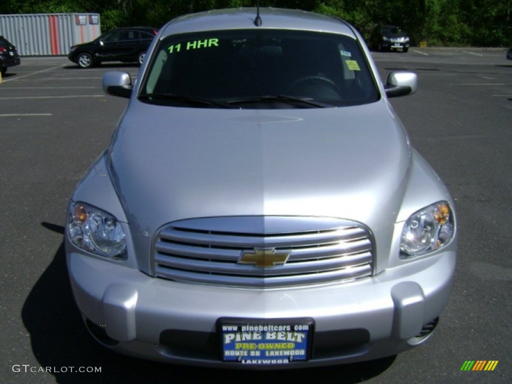 2011 HHR LT - Silver Ice Metallic / Ebony photo #2