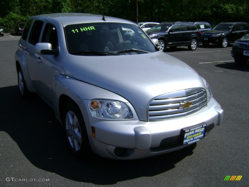2011 HHR LT - Silver Ice Metallic / Ebony photo #3