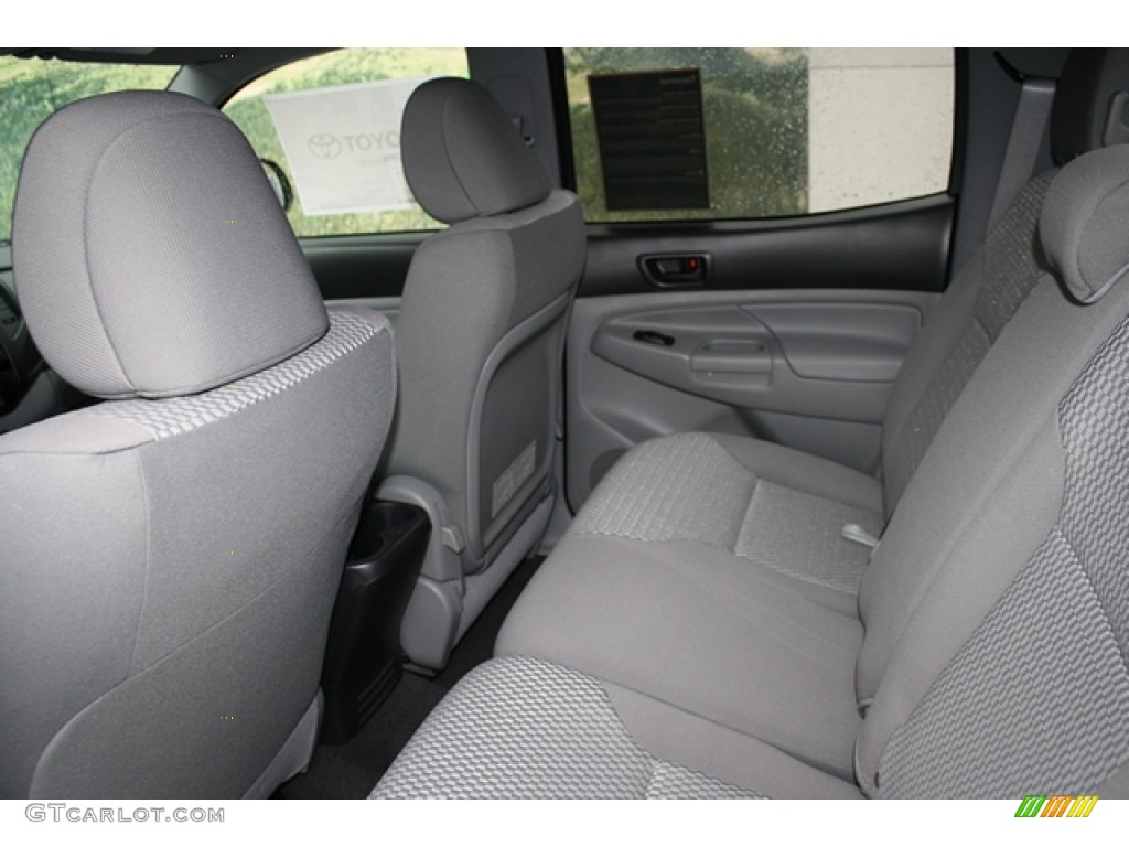 2012 Tacoma V6 SR5 Double Cab 4x4 - Magnetic Gray Mica / Graphite photo #7
