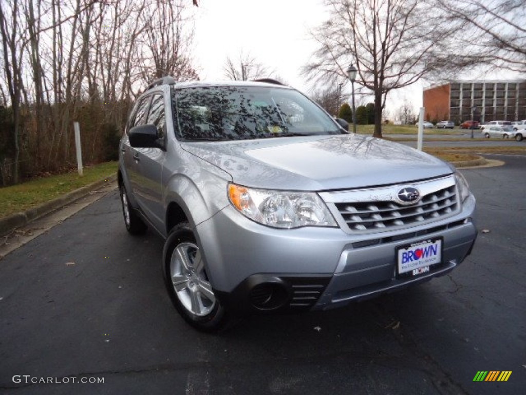 Ice Silver Metallic Subaru Forester