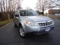 2012 Ice Silver Metallic Subaru Forester 2.5 X  photo #1