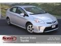 2012 Classic Silver Metallic Toyota Prius 3rd Gen Two Hybrid  photo #1