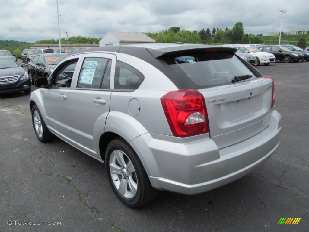 2010 Caliber SXT - Bright Silver Metallic / Dark Slate Gray photo #5