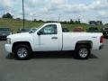 2011 Summit White Chevrolet Silverado 1500 LS Regular Cab 4x4  photo #6