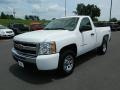 Summit White - Silverado 1500 LS Regular Cab 4x4 Photo No. 7