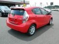 2012 Absolutely Red Toyota Prius c Hybrid Four  photo #3