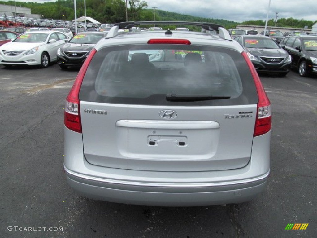 2012 Elantra GLS Touring - Shimmering Silver / Black photo #4
