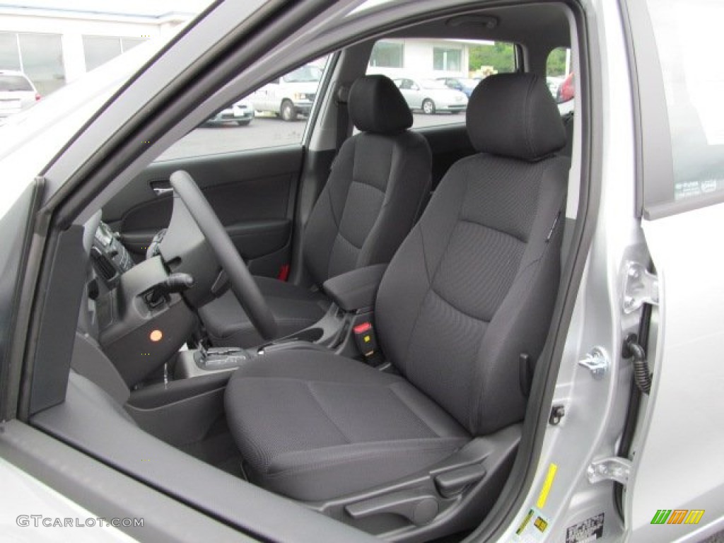 2012 Elantra GLS Touring - Shimmering Silver / Black photo #5