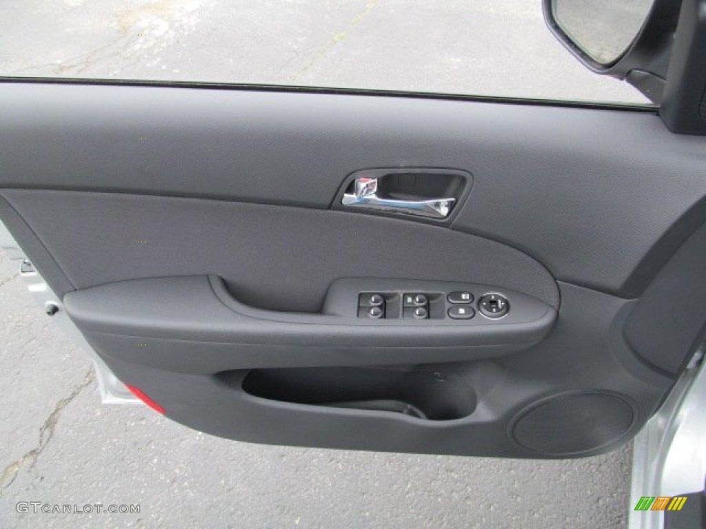 2012 Elantra GLS Touring - Shimmering Silver / Black photo #7