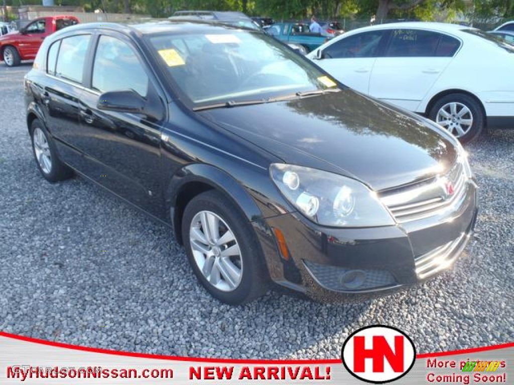 2008 Astra XR Sedan - Black Sapphire / Charcoal photo #1
