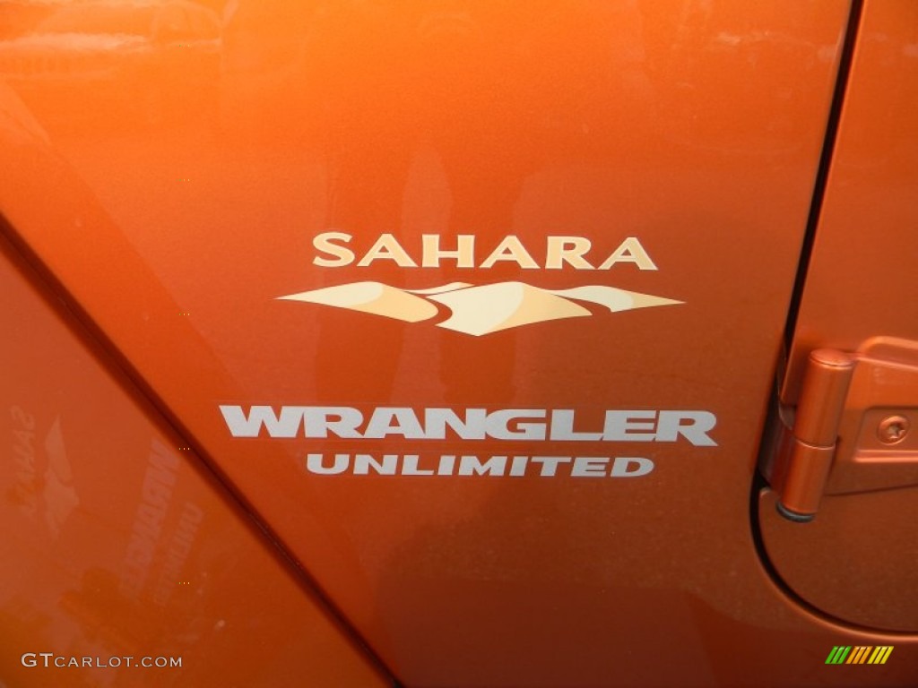 2011 Jeep Wrangler Unlimited Sahara 4x4 Marks and Logos Photo #65165391
