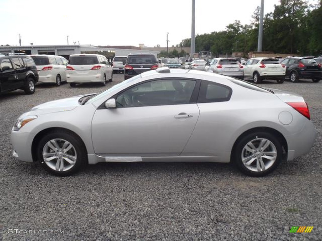 2012 Altima 2.5 S Coupe - Brilliant Silver / Charcoal photo #6