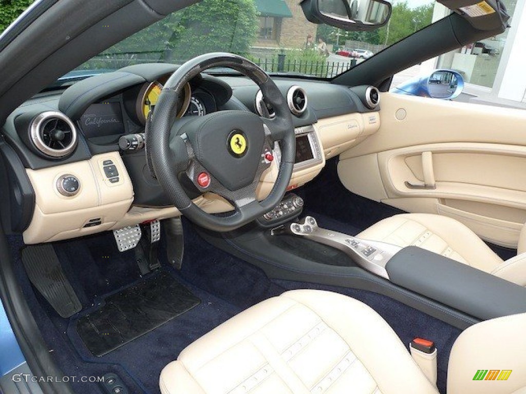 Beige Interior 2010 Ferrari California Standard California Model Photo #65167350