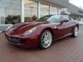 Rosso Rubino (Dark Red Metallic) 2008 Ferrari 599 GTB Fiorano F1 Exterior