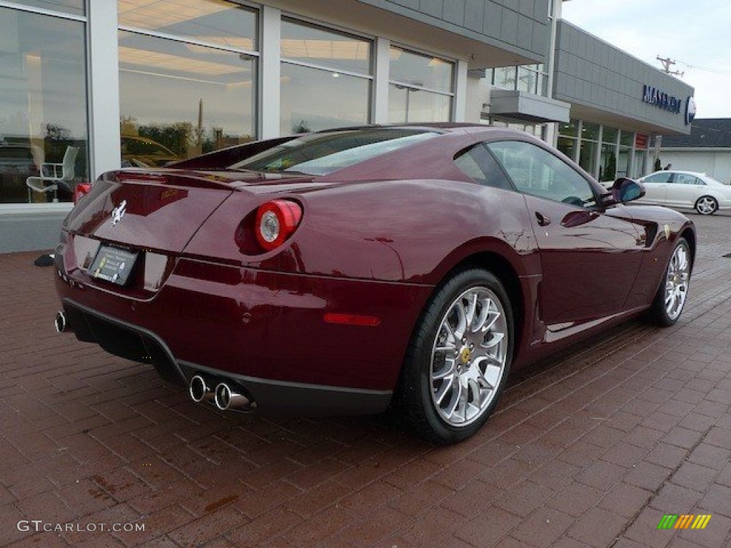 2008 599 GTB Fiorano F1 - Rosso Rubino (Dark Red Metallic) / Beige photo #7