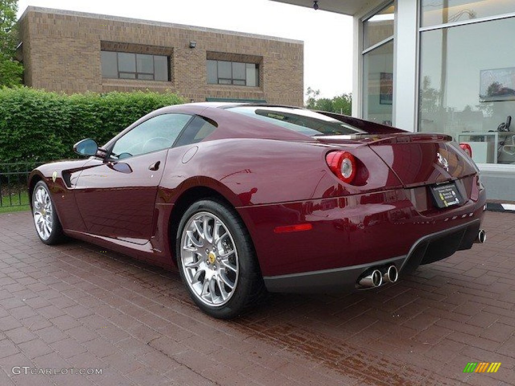 2008 599 GTB Fiorano F1 - Rosso Rubino (Dark Red Metallic) / Beige photo #10