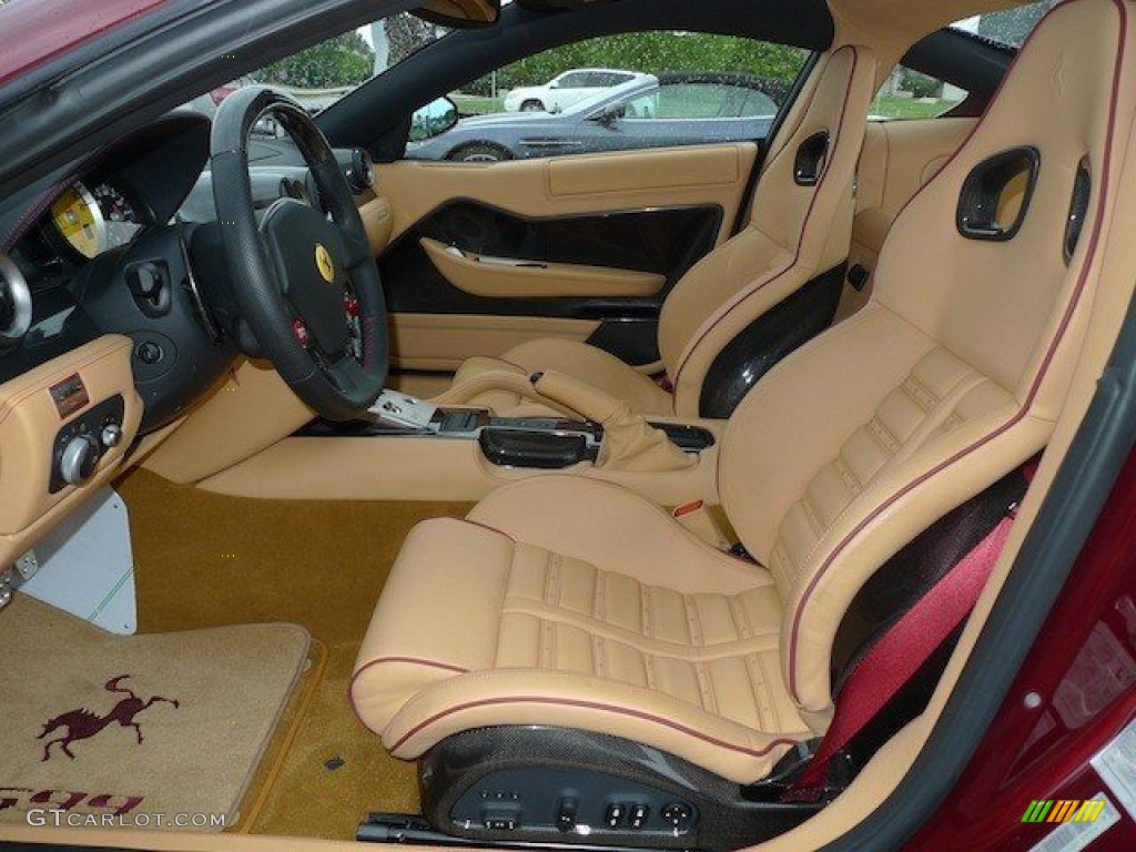 Beige Interior 2008 Ferrari 599 GTB Fiorano F1 Photo #65167512