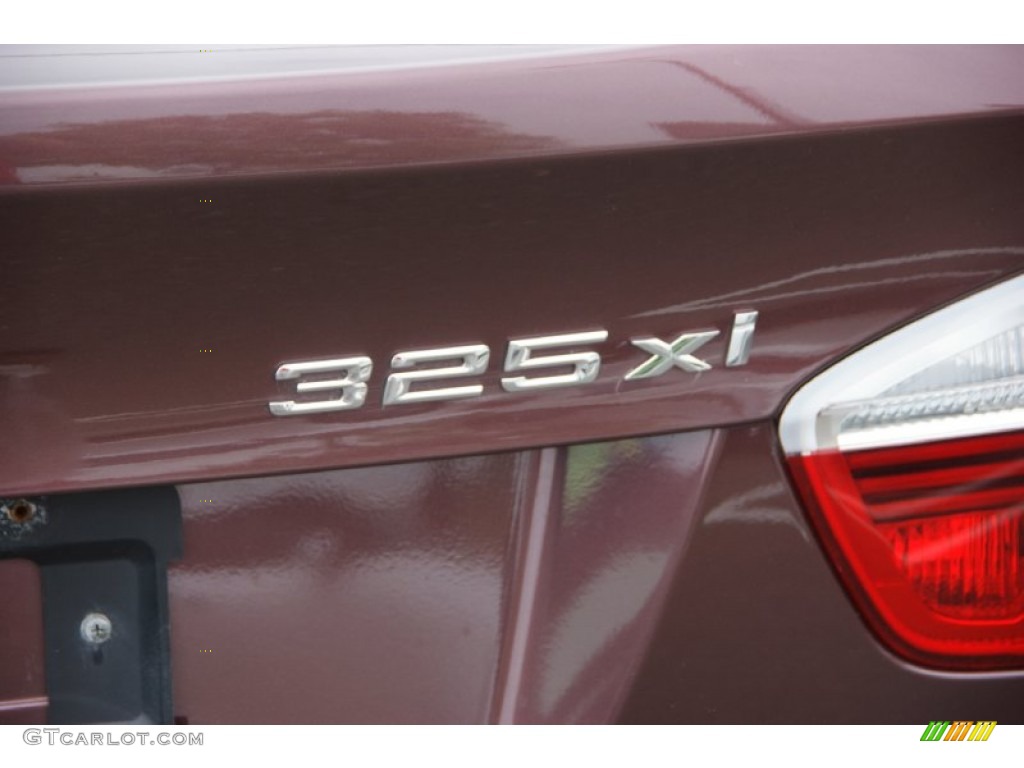 2006 3 Series 325xi Sedan - Barrique Red Metallic / Beige photo #6