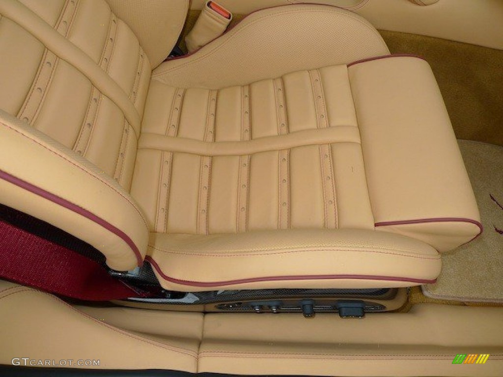 2008 599 GTB Fiorano F1 - Rosso Rubino (Dark Red Metallic) / Beige photo #29