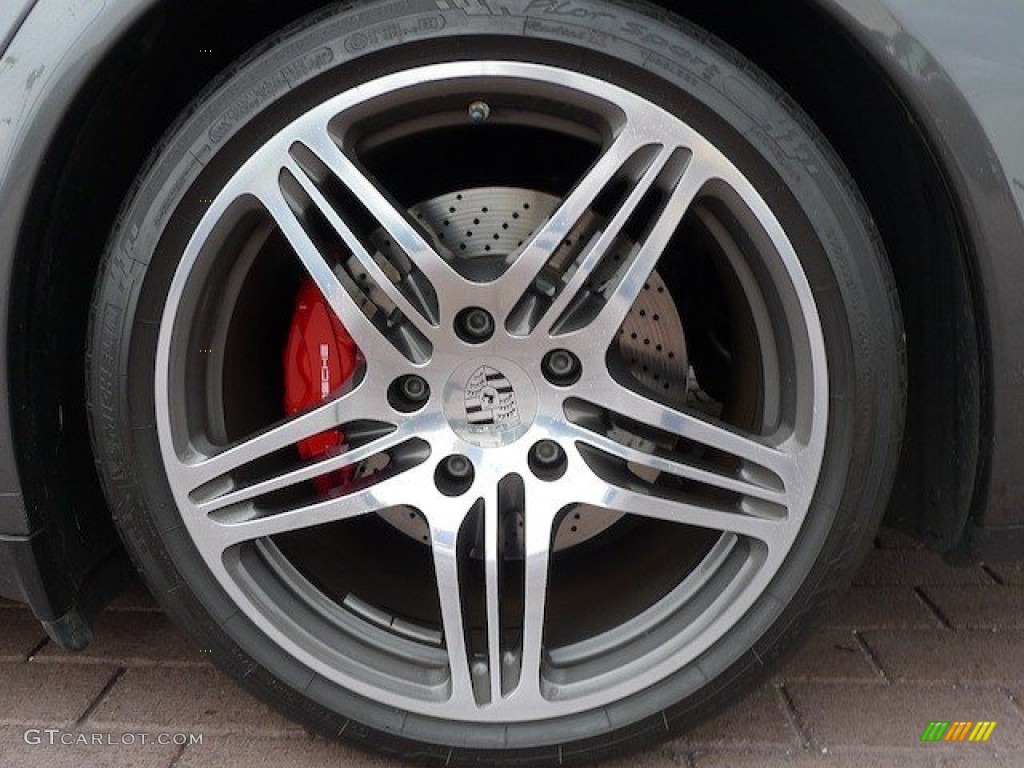 2007 911 Turbo Coupe - Meteor Grey Metallic / Black photo #9