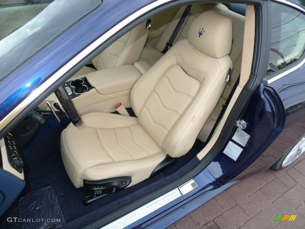 2012 Maserati GranTurismo S Automatic Front Seat Photo #65168037