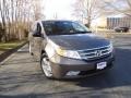 2012 Mocha Metallic Honda Odyssey Touring Elite  photo #1