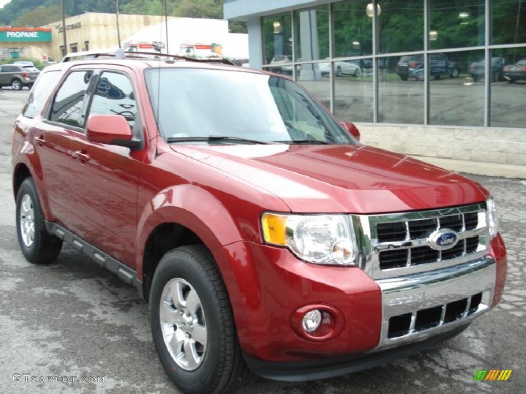 2012 Escape Limited V6 - Toreador Red Metallic / Charcoal Black photo #2