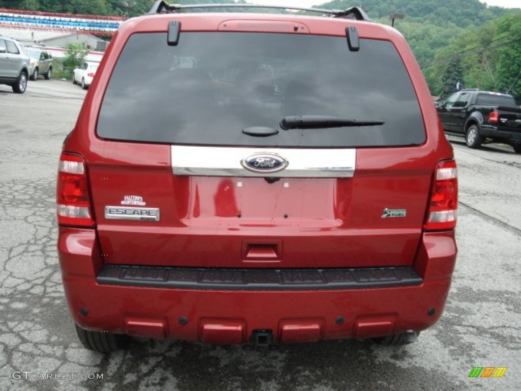 2012 Escape Limited V6 - Toreador Red Metallic / Charcoal Black photo #7
