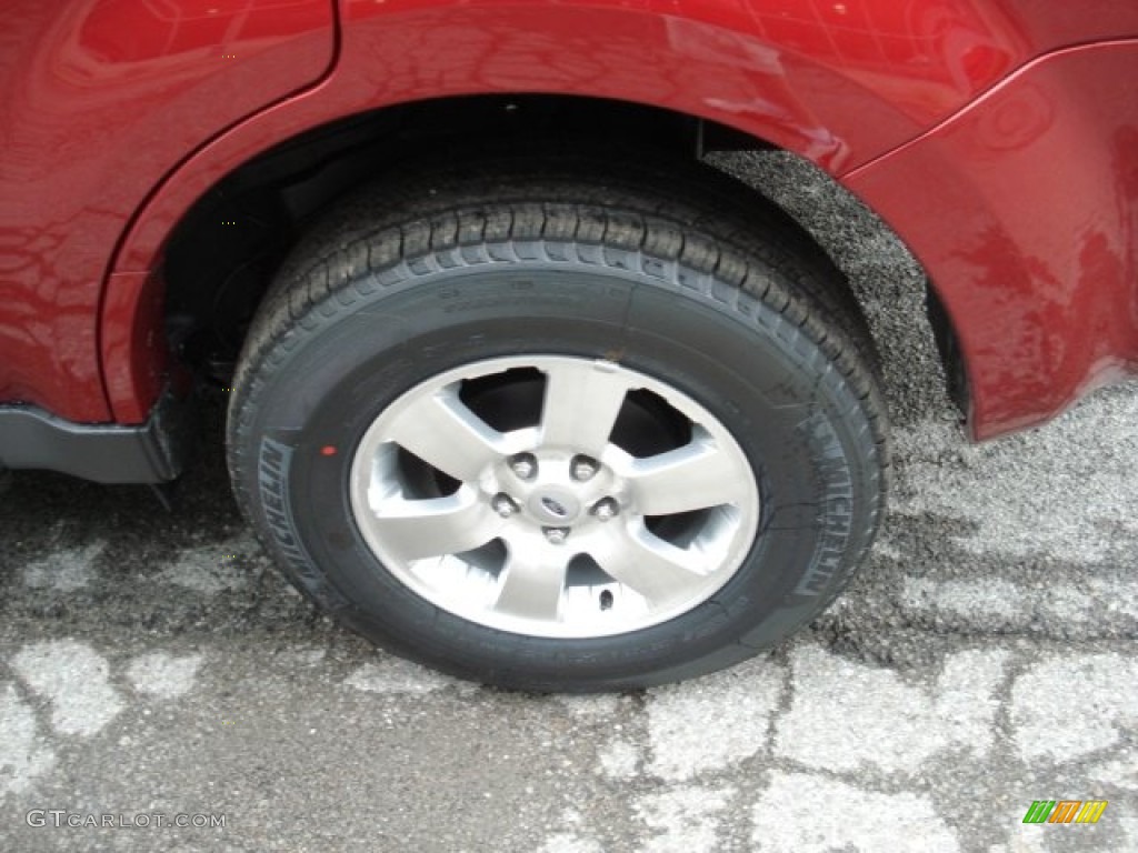 2012 Escape Limited V6 - Toreador Red Metallic / Charcoal Black photo #9