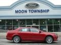 2012 Red Candy Metallic Ford Fusion SEL V6  photo #1