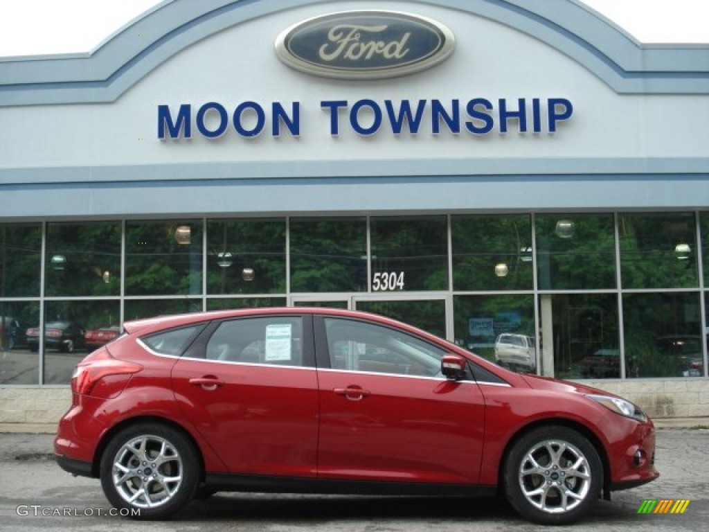 Red Candy Metallic Ford Focus